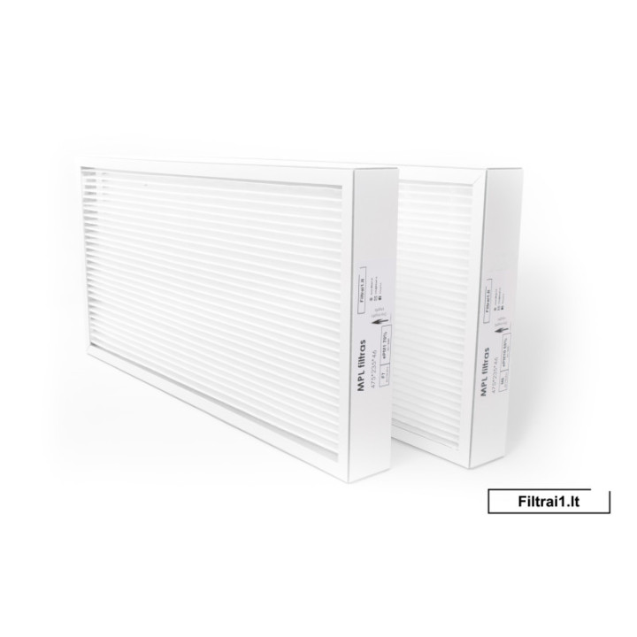 DOMEKT R 600 H FILTRŲ KOMPLEKTAS (475X235X46)