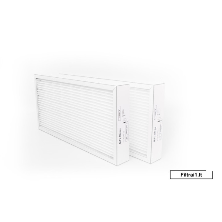 DOMEKT R 400 H FILTRŲ KOMPLEKTAS (410X200X46)
