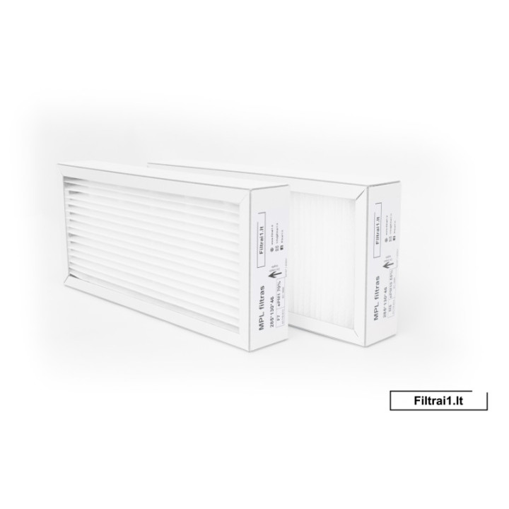 DOMEKT R 190 V FILTRŲ KOMPLEKTAS (285X130X46)