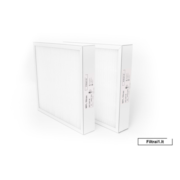 DOMEKT CF 250 F FILTRŲ KOMPLEKTAS 265X250X46 F7