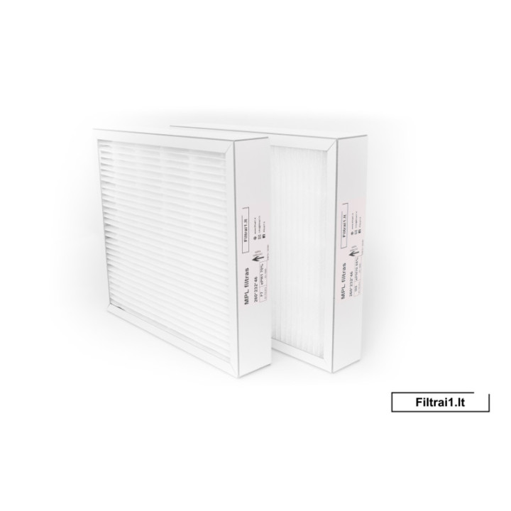 DOMEKT CF 150 F ZESTAW FILTRÓW (260X232X46)